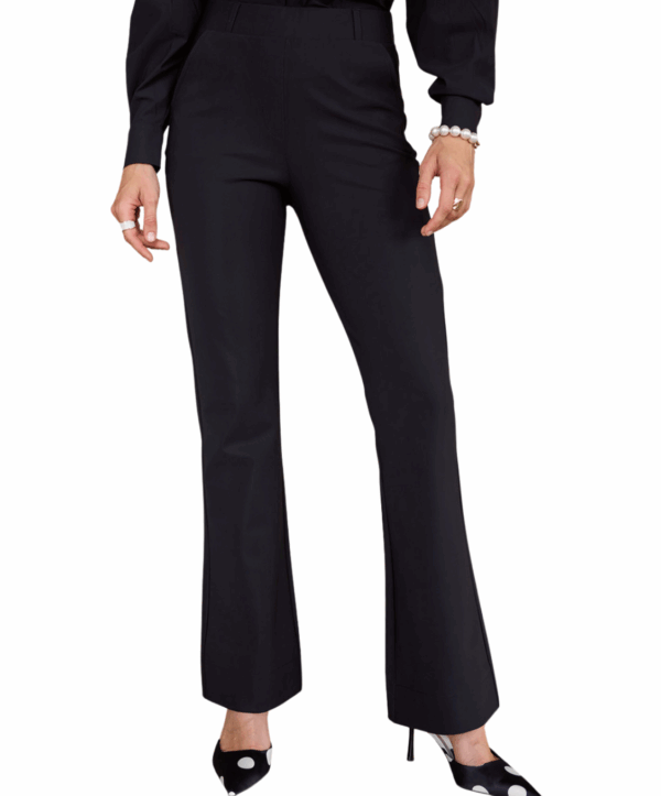 Flair bonded trouser - zwart - Afbeelding 3