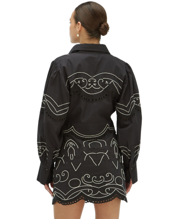 Daphne blouse - zwart - Afbeelding 3