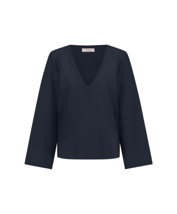 Cilou bonded top - blauw