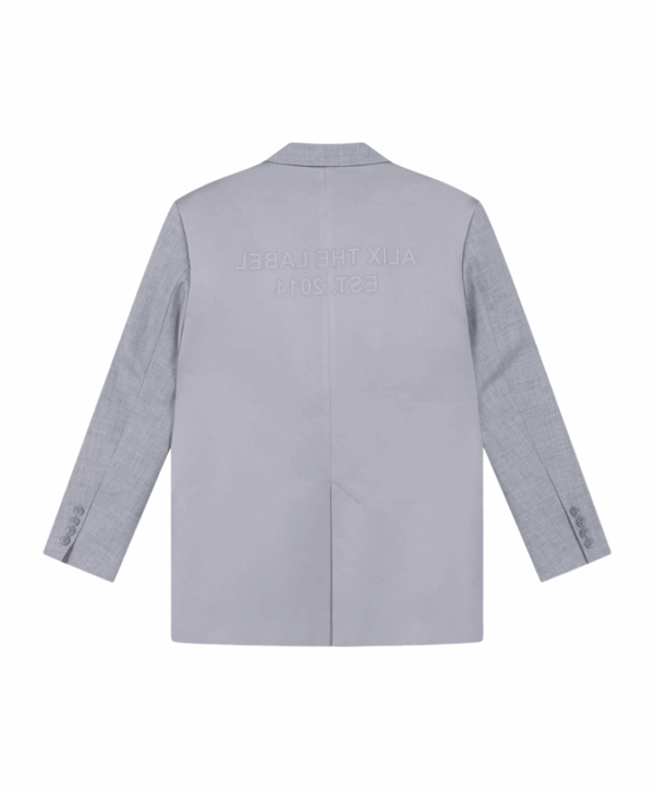 Flowy blazer - grijs - Afbeelding 5