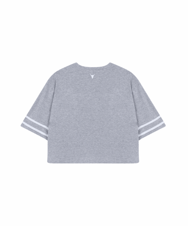 Lurex t-shirt - zilver - Afbeelding 3