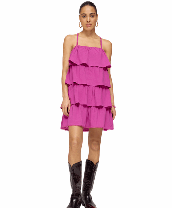 Kaye jurk - paars - Afbeelding 4