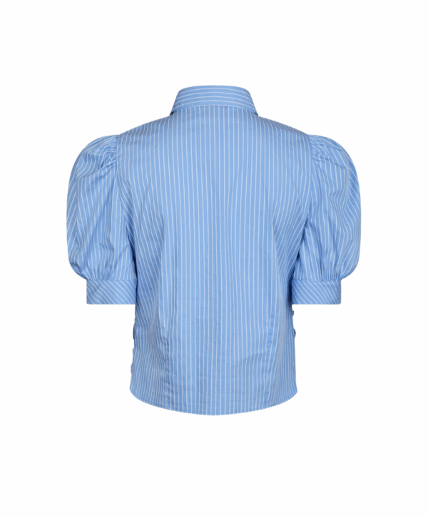 Frannie stripe blouse - blauw - Afbeelding 5