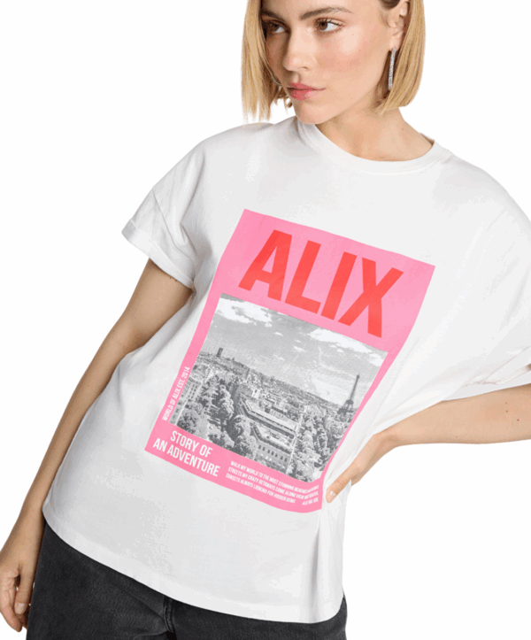 Photoprint t-shirt - wit