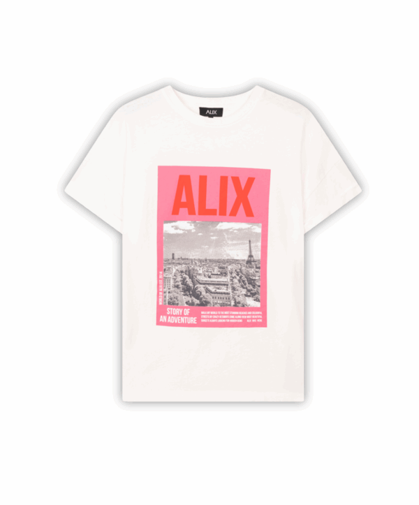 Photoprint t-shirt - wit - Afbeelding 3