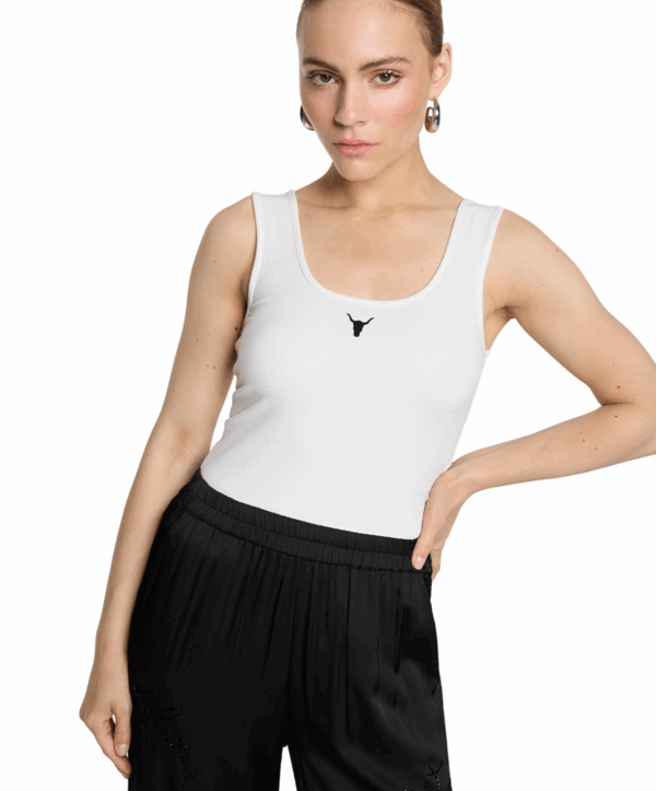 Tanktop A - wit