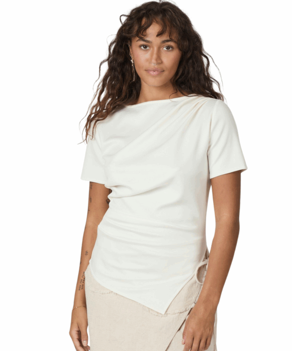 Rasmine soft shirt - offwhite - Afbeelding 2