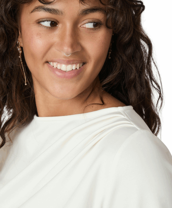 Rasmine soft shirt - offwhite - Afbeelding 4
