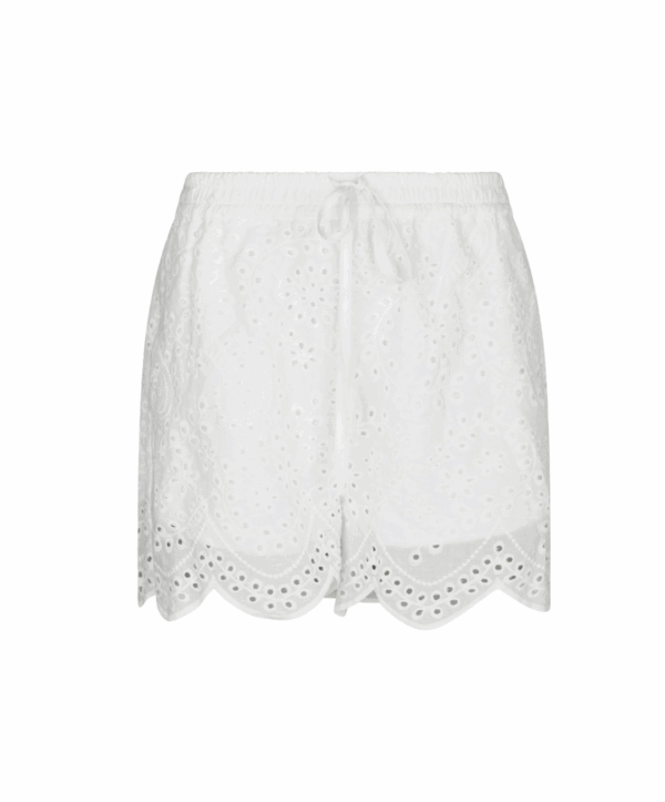 Senna embroidery short - wit