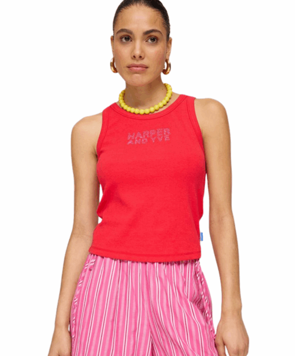 Yenn top - rood - Afbeelding 2
