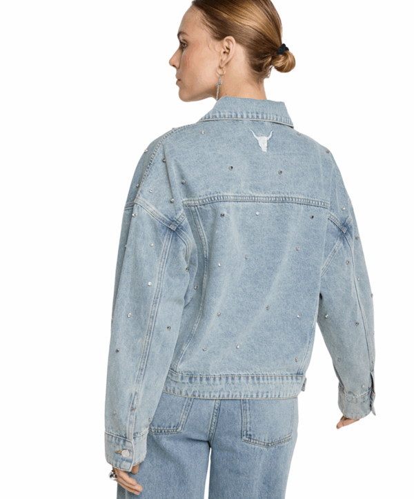 Embellished denim jack - jeans - Afbeelding 2