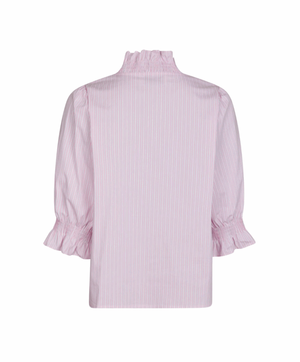 Briony twin stripes blouse - rose - Afbeelding 5