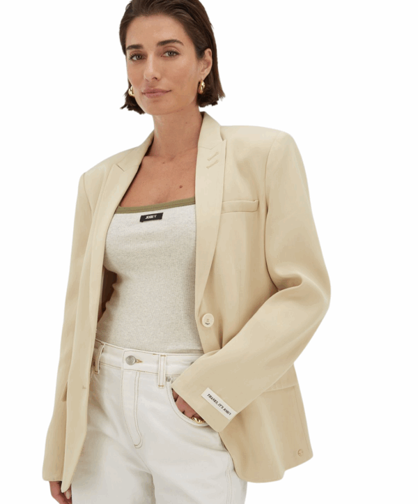 Dieda top - ecru melange - Afbeelding 4