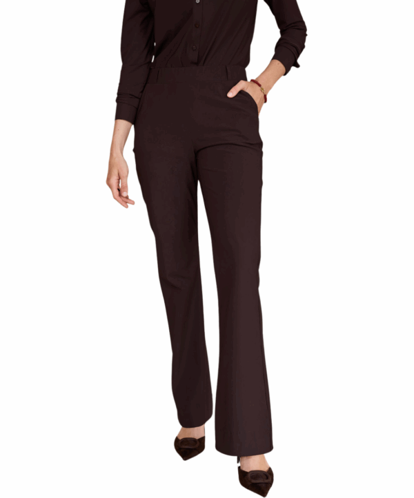 Flair bonded trousers - Espresso - Afbeelding 2