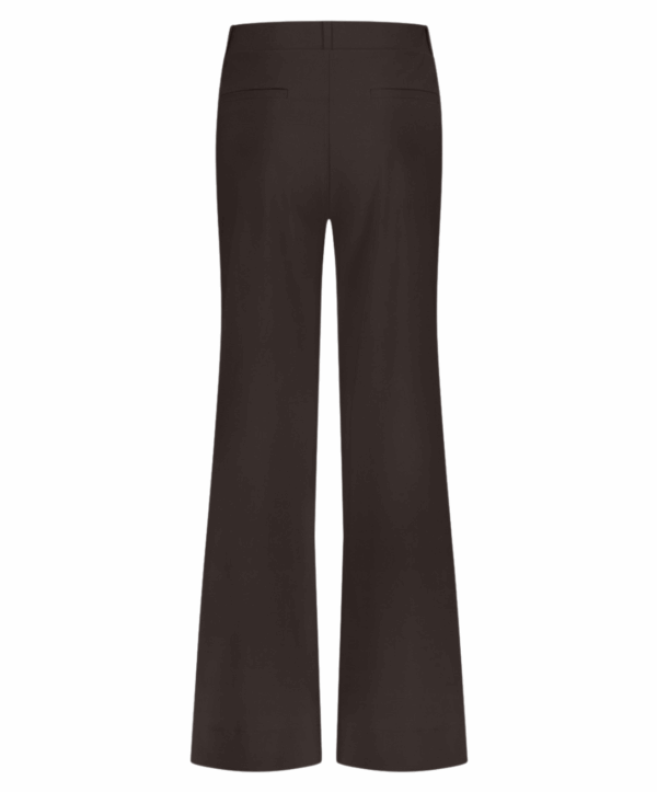 Lexie bonded trouser - espresso - Afbeelding 3