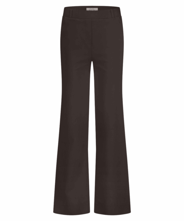 Lexie bonded trouser - espresso - Afbeelding 2