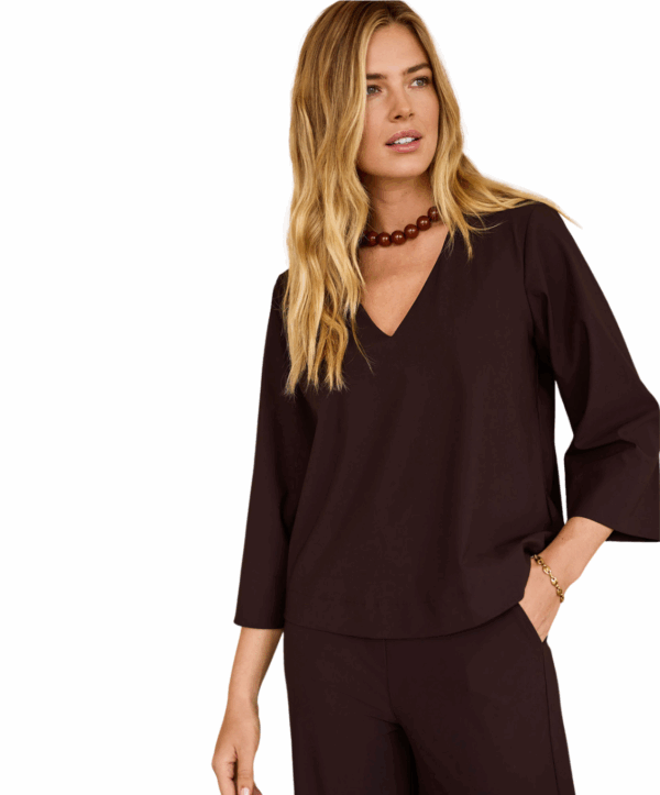 Cilou top - Espresso - Afbeelding 2