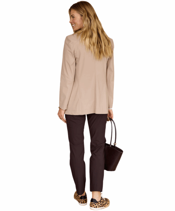 Anne bonded trousers - Espresso - Afbeelding 4
