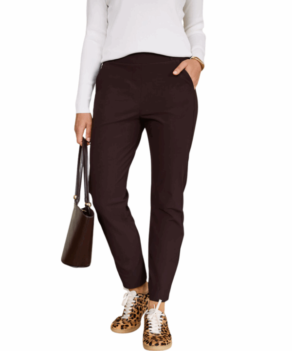 Anne bonded trousers - Espresso - Afbeelding 2