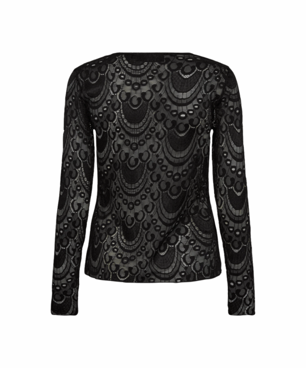 Cm lacie top - zwart - Afbeelding 2