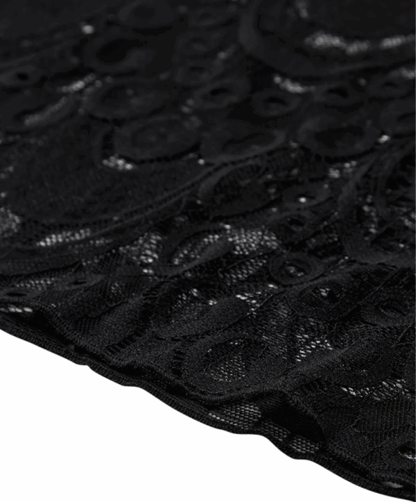 Cm lacie top - zwart - Afbeelding 3