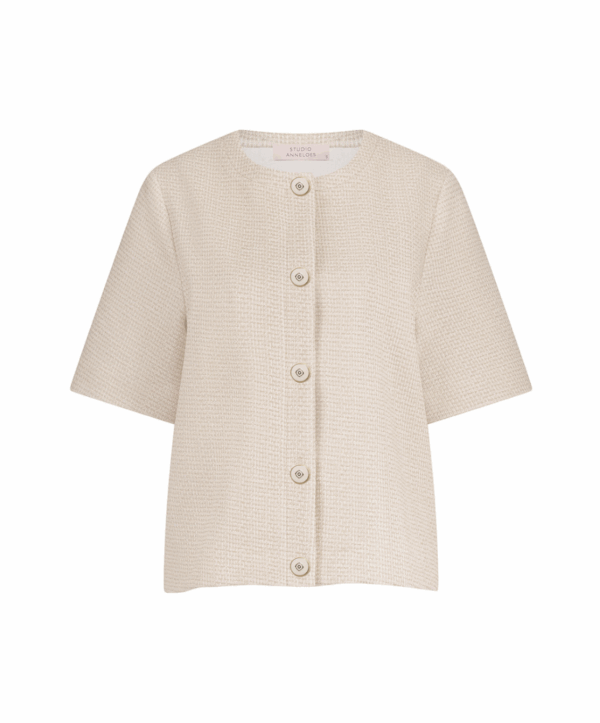 Aafke tweed - beige - Afbeelding 2