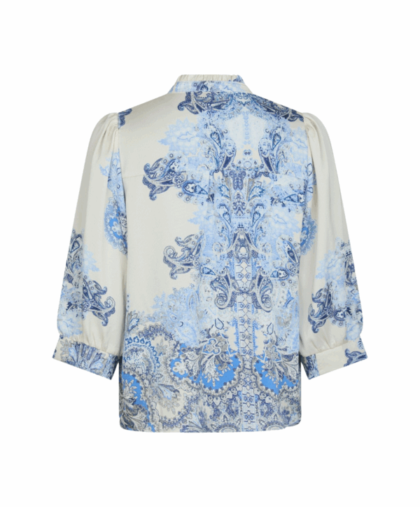 Roselle paisley blouse - blauw/print - Afbeelding 5