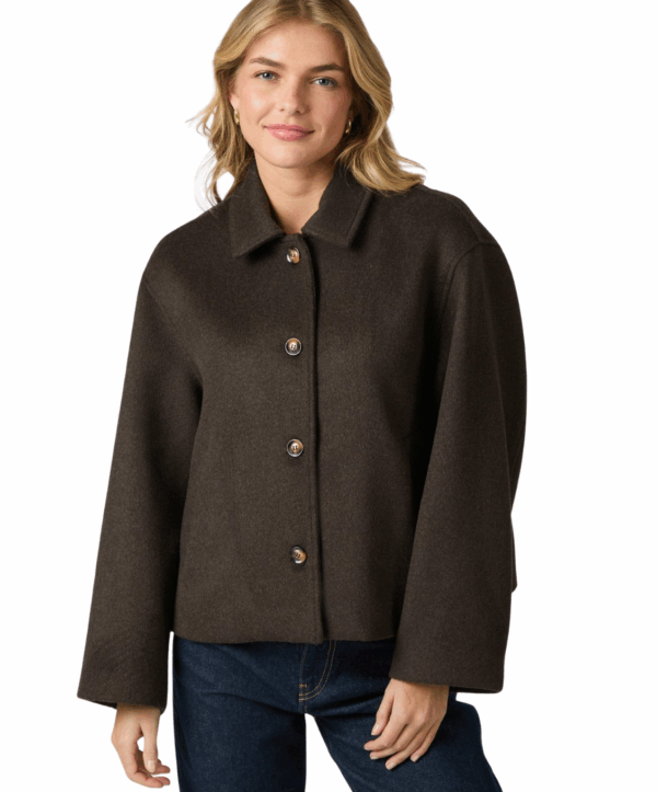 Hamra wool jack - bruin