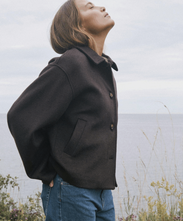 Hamra wool jack - bruin - Afbeelding 7