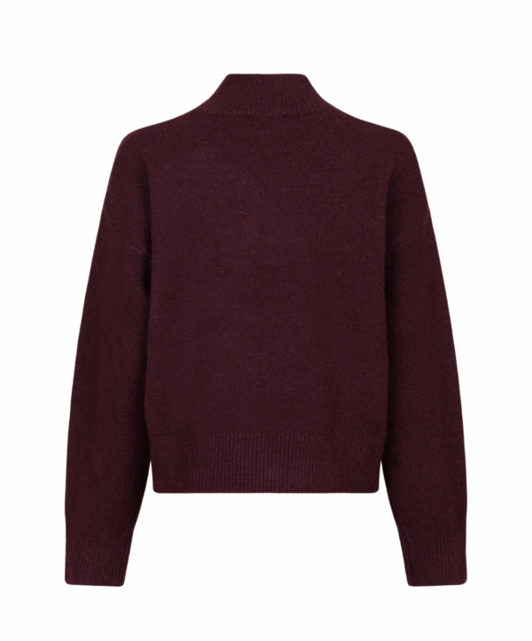 Paulina knit trui - bordeaux - Afbeelding 7