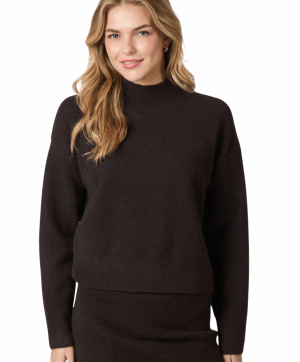 Paulina knit trui - bruin - Afbeelding 3