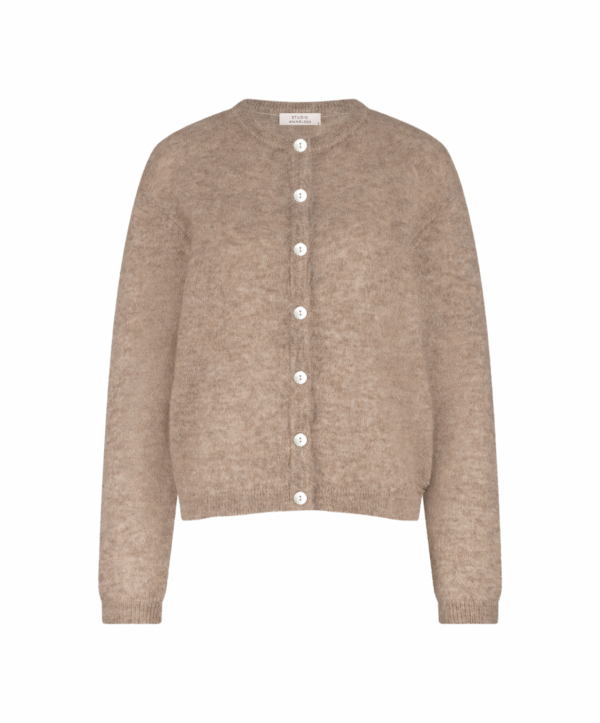 Bibi mohair cardigan - latte