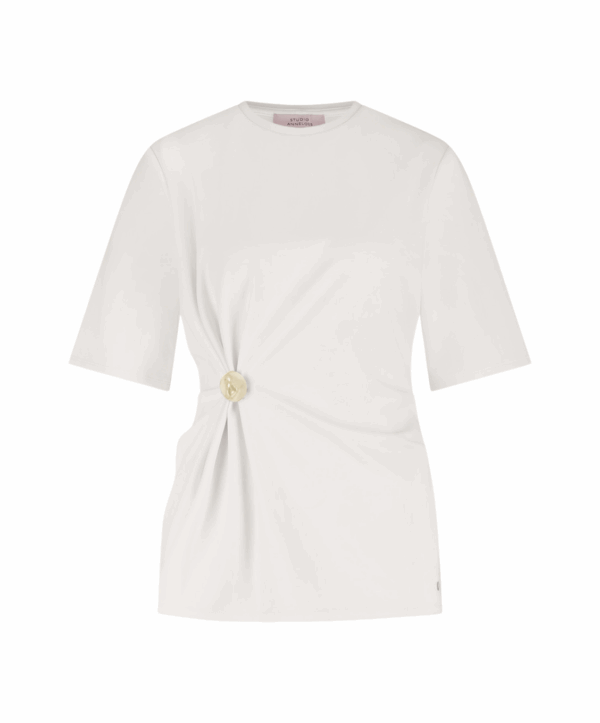 Almamia top - ecru - Afbeelding 3