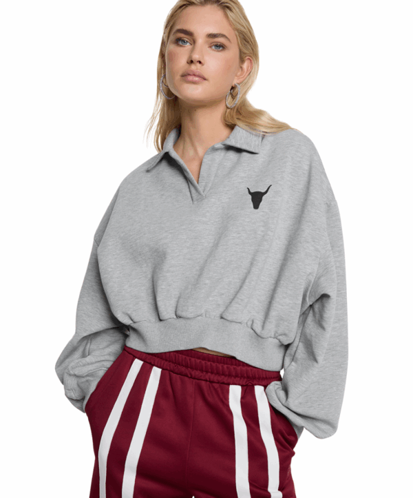 Polo sweater - grijs