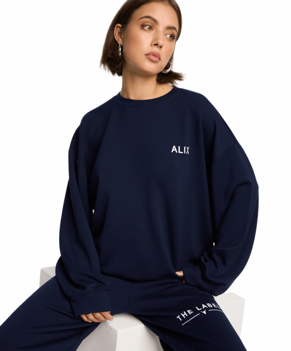 Scuba sweater - blauw