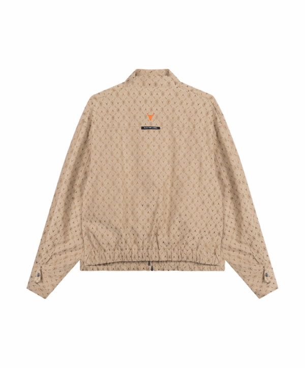 Logo jacket - bruin/print - Afbeelding 4
