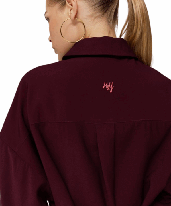 Helena blouse - dark fudge - Afbeelding 4