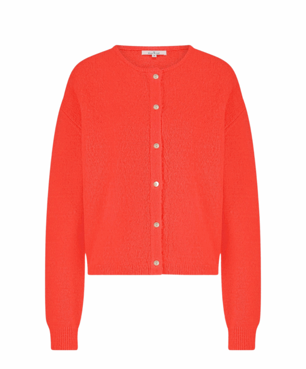 Bodi cardigan - red flame