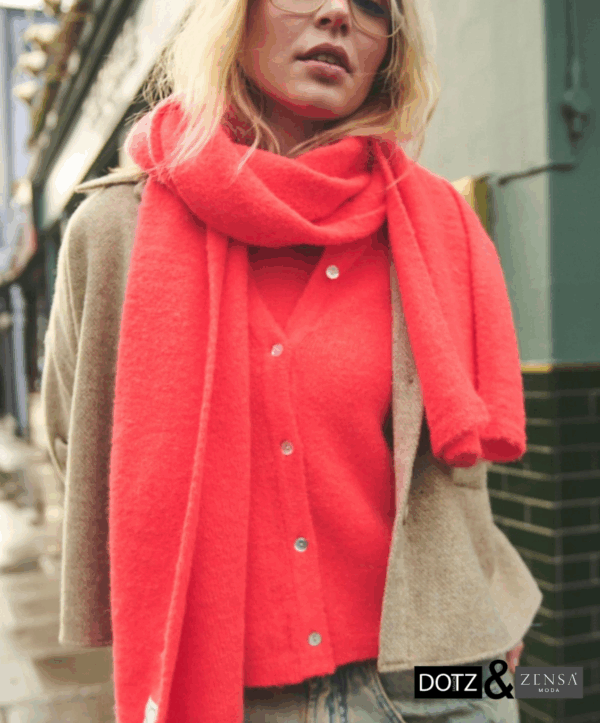 Bodi cardigan - red flame - Afbeelding 2