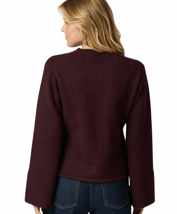 Mixie cardigan - wine - Afbeelding 5