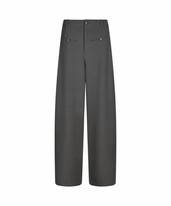 Massie structure pantalon - grijs