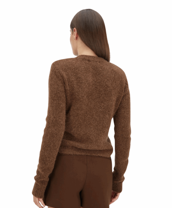 PAULINE straight fit vest - bruin - Afbeelding 3