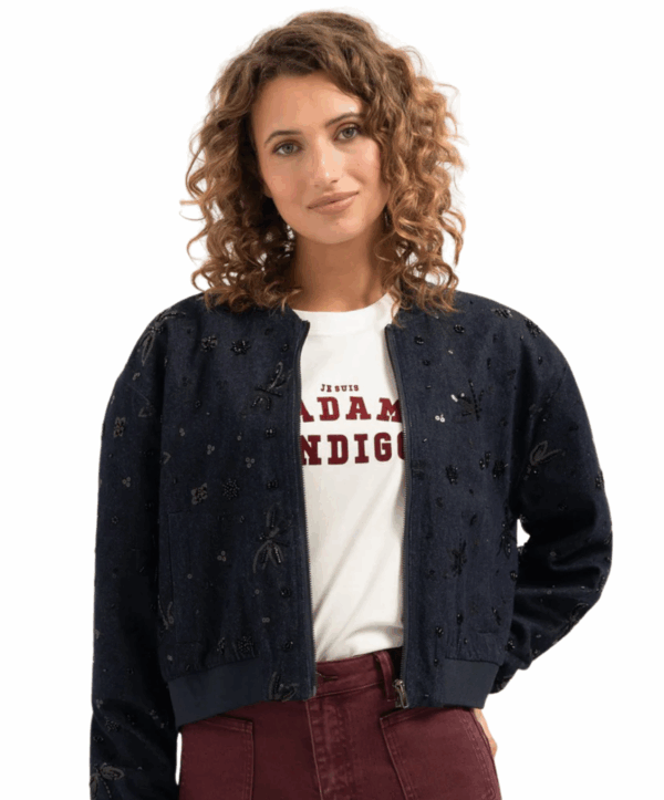Lola bomberjacket - blauw