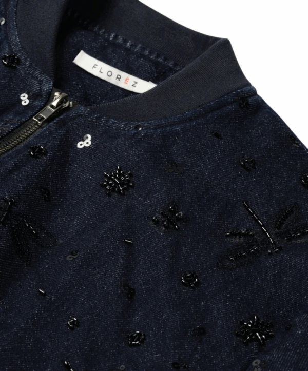 Lola bomberjacket - blauw - Afbeelding 4