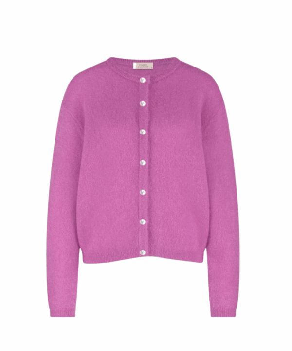 Bibi mohair cardigan - paars
