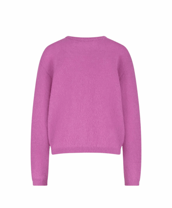 Bibi mohair cardigan - paars - Afbeelding 4