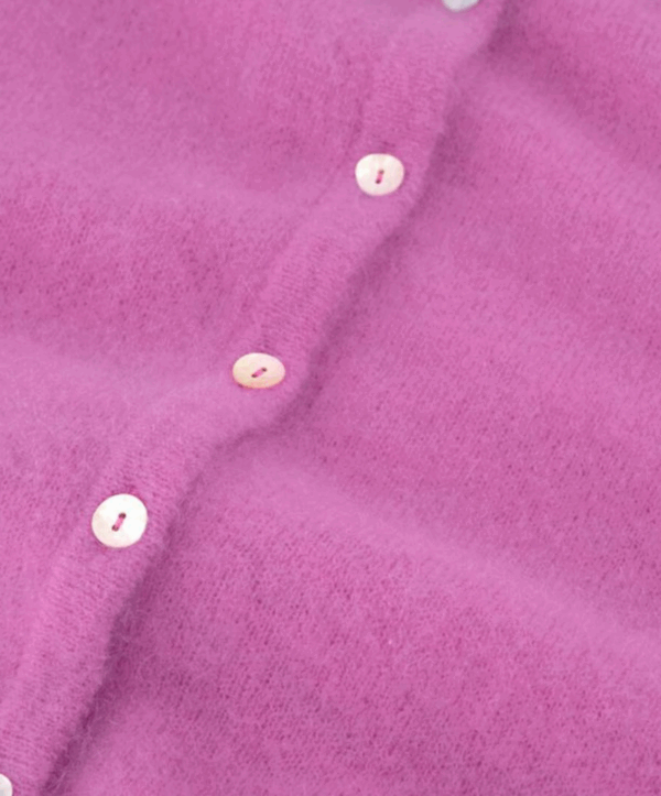 Bibi mohair cardigan - paars - Afbeelding 5