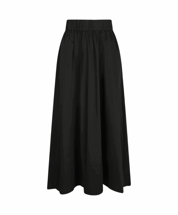Yara poplin skirt - zwart