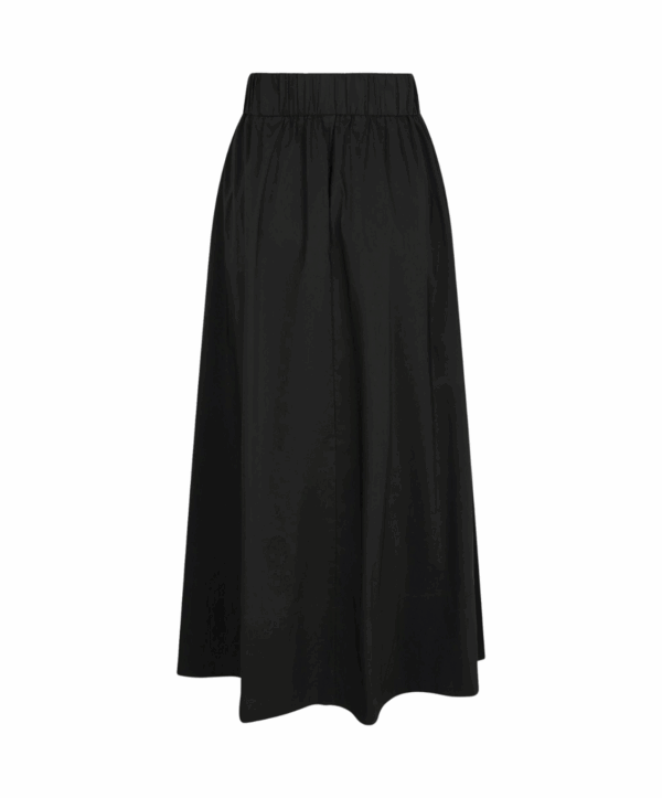 Yara poplin skirt - zwart - Afbeelding 5