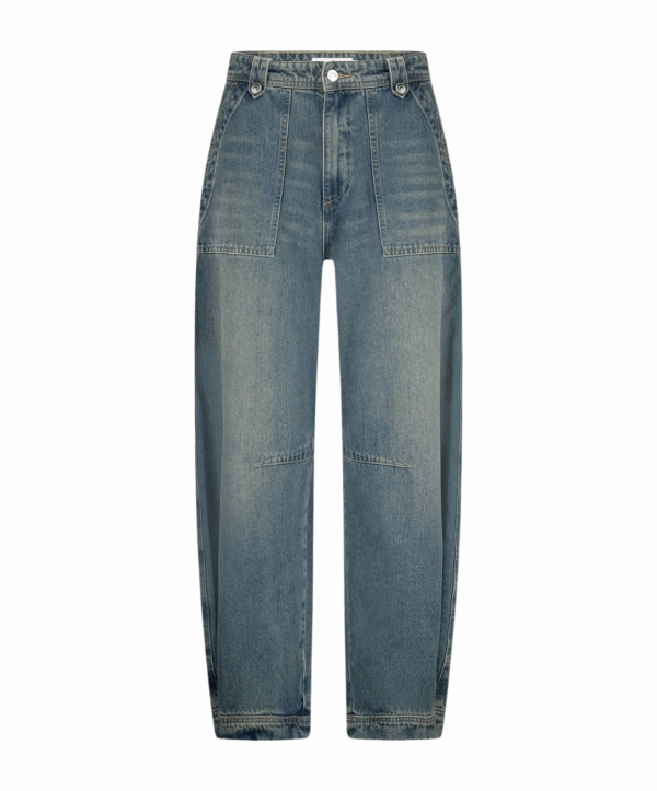 Loren polar blue - jeans - Afbeelding 2